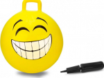 Jamara Jumping Ball Smile yellow 450mm 1+