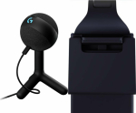 Log Logitech microphone G Yeti Orb czarny (988-000551) + Litra lamp Glow
