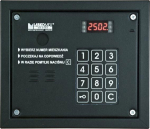 Laskomex CP-2503R black Audio panel with key reader RFID
