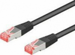 Patch-cable CAT6 5.0m black S/FTP - 68700