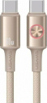 Kabel USB Usams USB-C - USB-C 1.2 m Szary
