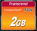 TRANSCEND CF 133X MLC R50/W20 2GB