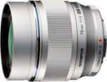 OM System M.Zuiko Digital ED 75mm f/1.8 objektiiv, h&otilde;bedane