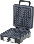Adler | Waffle Maker | AD 3049 | 1200 W | Number of pastry 4 | Belgium | Black