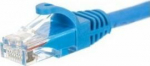 NetRack Patchcord RJ45, Netrack Flooded shell, kat. 5e UTP, 5m niebieski