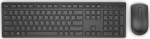 DEL Dell Keyboard/Mouse (ENGLISH UK), Wireless Black KM636
