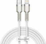 Cable USB Baseus USB-C - Lightning 2 m White (CATLJK-B02)