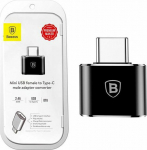 Adapter USB Baseus USB-C - USB Czarny (27625-MP)