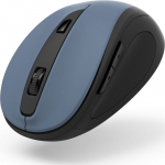 Hama MW-400 V2 - Mouse - ergonomic - For right-handers - optical - 6 Tasten - wirelessly - 2.4 GHz, RF - Wireless receiver (USB)