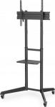 Digitus Single mobile stand with shelf 1xLCD max. 70" max. 50kg, VESA max. 600x400