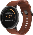 Polar Ignite 3 Titanium brown leather M/L
