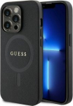 GUESS Saffiano PU MagSafe Case iPhone 15 Pro black