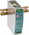 120W single output DIN rail power supply 24V 5A, MEAN WELL