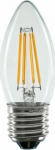 SEGULA LED Candle clear E27 3.2W 270Lm 2700K dimmbar