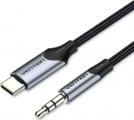 CABLE AUDIO 3.5MM TO USB-C/1M BGKHF VENTION