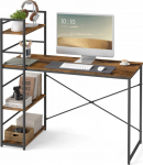 LEOBERT Computer Desk MAX 4.0 - rustic / black legs