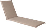 Deck chair pad SUMMER 55x190xH5cm, beige