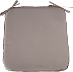 Chair pad OHIO waterproof, 39x39xH2.5cm, beige