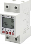 Qoltec Relay 63A Rail DIN z electricity meter | Timer | Tuya | Wi-Fi | LED ~