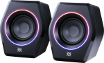 KIN Speakers Defender SOLAR 9 2.0 10W Bluetooth USB backlight RGB