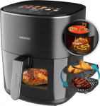 Fat free fryer Black&Decker Cecotec Cecofry&Grill Duoheat 6500, black