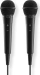 Hama Karaoke, Karaoke Microphone, -75 dB, 100 - 10000 Hz, 600 Ohm, unidirectional, Kabelgebunden