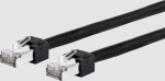 METZ CONNECT CONNECT Patchkabel Cat.6 Ultraflex500 VoIP AWG 26 schwarz - Kabel - Netzwerk