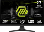 LCD Monitor|MSI|MAG 272F|27"|Gaming|Matte|Panel IPS|1920x1080|16:9|200Hz|0.5 ms|Colour Black|MAG272F