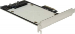 Inter-Tech AC Adapter KT048, PCIe zu SFF8639/U.2