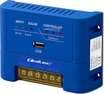 Qoltec Solar MPPT charge controller 15A do power supply to receivers DC i Battery charging 12V/24V | AGM | GEL | LiFePO4