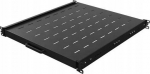 LANBERG 19" Fachboden 1U 445x500mm, max. 35kg, extendable black