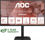 AOC Q27E4CV 27 IPS 2560 x 1440 (2K) HDMI DisplayPort USB-C 120Hz