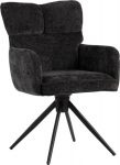 Chair LORENA swivel, grey