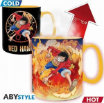 Abysse One Piece - Luffy & Sabo Heat Change Mug (460ml) (ABYMUGA445)