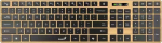 Genius Computer Technology Genius Keyboard GENIUS Keyboard Slimstar 7250BT, membrane, Wireless, beige and black
