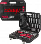 Tool Kit 216el. 1/4'', 3/8'', 1/2'' (6-angular) (4-32mm)