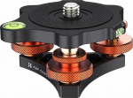 Professional Thread Head Video 15kg K&F LP-48 Aluminium 2x Level / KF31.104