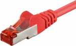 Wentronic CAT 6-025 LC SSTP PIMF RED 0.25m