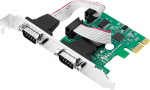 Logilink Interface PCIe card 2x serial