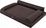 DOGGY XXL CHAMPION BED brown VELVET
