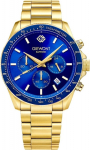Giewont Chronograph Sapphire Men's Watch GW3520-B5 / gold/blue