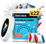 Frischer 3-in-1 dishwasher capsules, 22 pieces