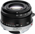 Voigtlander Color Skopar lens 50 mm f/2.2 do Leica M - czarny