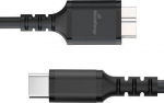 MediaRange Ladekabel Micro-B auf USB-C USB 3.0, 0.5m, sw