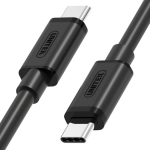 UNITEK Cable USB TYP-C do USB TYP-C; 1m; Y-C477BK