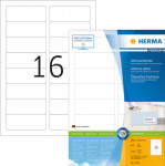 HERMA Adressetik. A4 wei&szlig; 88.9x33.8 mm Papier 1600 St