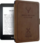 Tech-Protect Pouch Case Motto do Kindle Paperwhite 6/ Colorsoft/ Signature Edition 2024 7'', Brown