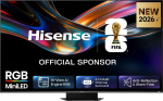 Hisense 85UR9DS, 2.16 m (85"), 3840 x 2160 Pixel, QD-Mini LED, Smart-TV, WLAN, Schwarz, Grau