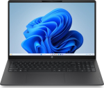 HP OmniBook 3 16-by0030nwx 16" laptop, AMD Ryzen&trade; 5 40, 2K, 16 GB LPDDR5-SDRAM, 256 GB SSD, Wi-Fi 6 (802.11ax), Windows 11 Home, black/grey