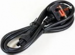 MicroConnect Power Cord 3m UK / C5 Black, Power UK Type G to C5